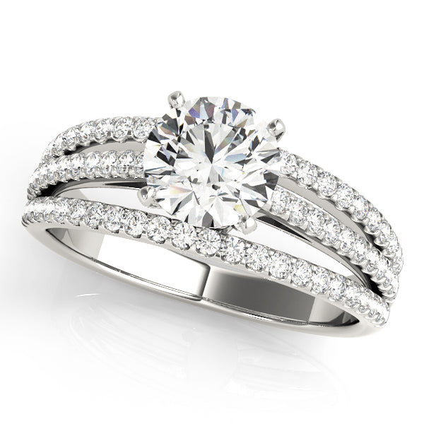 Multirow Engagement Ring