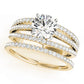 Multirow Engagement Ring