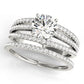 Multirow Engagement Ring