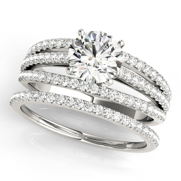 Multirow Engagement Ring
