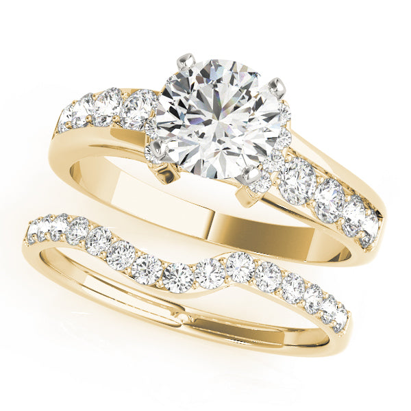 ENGAGEMENT RINGS SINGLE ROW PRONG