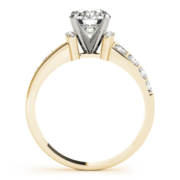 ENGAGEMENT RINGS SINGLE ROW PRONG