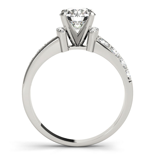 ENGAGEMENT RINGS SINGLE ROW PRONG