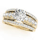 Multirow Filigree Engagement Rings