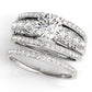 Multirow Filigree Engagement Rings
