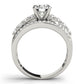 Multirow Filigree Engagement Rings