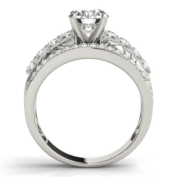 Multirow Filigree Engagement Rings