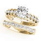 Single Row Prong Hidden Halo Engagement Rings