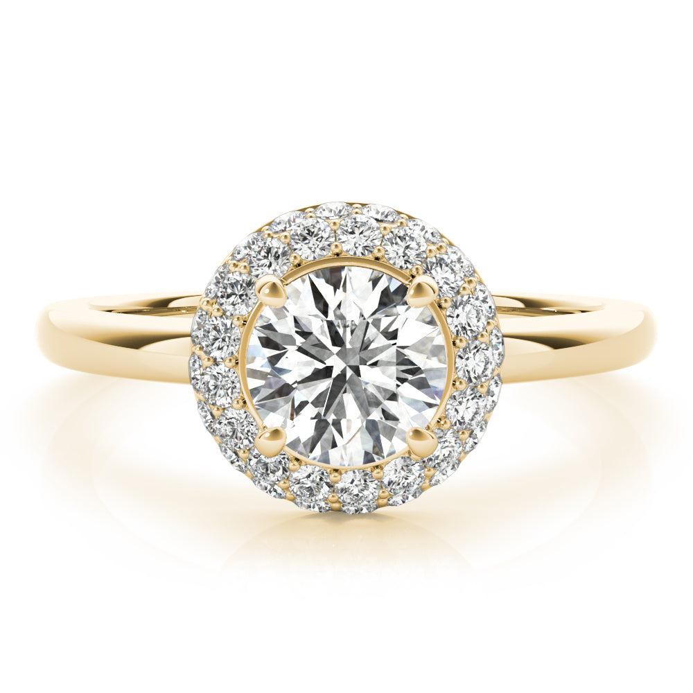ENGAGEMENT RINGS HALO ROUND