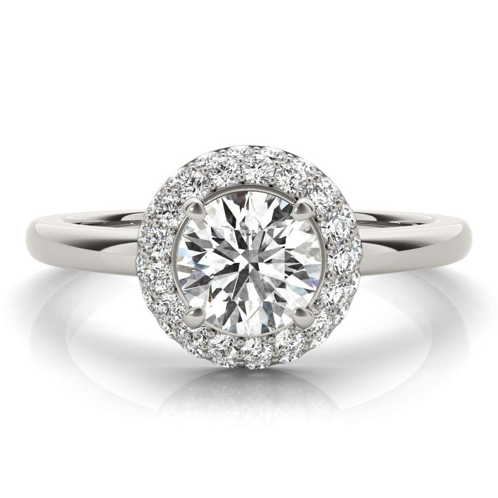 ENGAGEMENT RINGS HALO ROUND