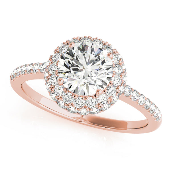 ENGAGEMENT RINGS HALO ROUND