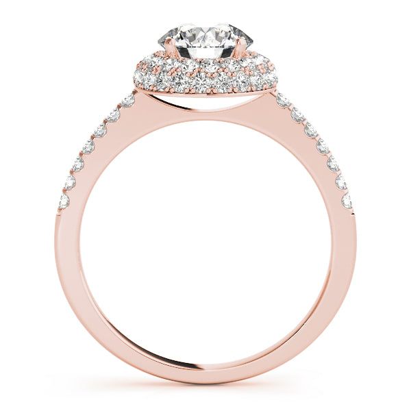 ENGAGEMENT RINGS HALO ROUND