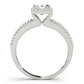 Vintage Multirow Halo Engagement Ring