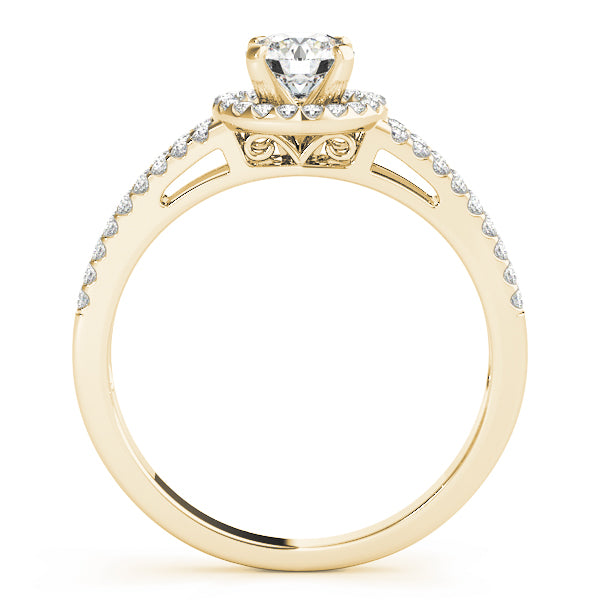 ENGAGEMENT RINGS HALO ROUND