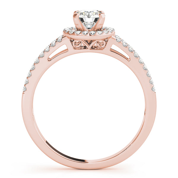 ENGAGEMENT RINGS HALO ROUND