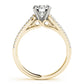 Multirow Split Shank Engagement Ring