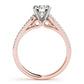 Multirow Split Shank Engagement Ring
