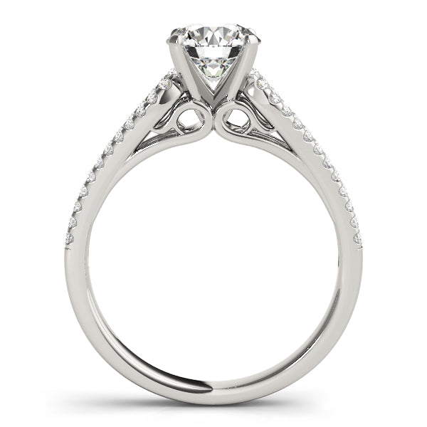 Multirow Split Shank Engagement Ring