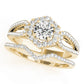 Split Shank Halo Engagement Rings