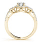 Infinity Halo Engagement Rings