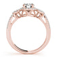 Infinity Halo Engagement Rings