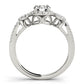 Infinity Halo Engagement Rings