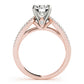 Multirow Split Shank Engagement Rings