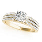 Multirow Engagement Rings