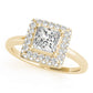 ENGAGEMENT RINGS HALO SQUARE & CUS