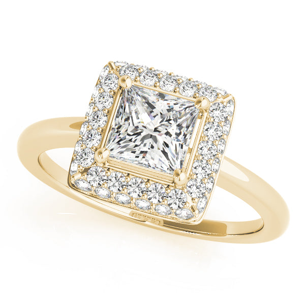 ENGAGEMENT RINGS HALO SQUARE & CUS