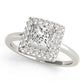 ENGAGEMENT RINGS HALO SQUARE & CUS