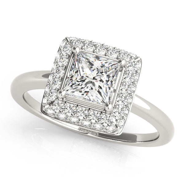 ENGAGEMENT RINGS HALO SQUARE & CUS