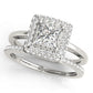 ENGAGEMENT RINGS HALO SQUARE & CUS