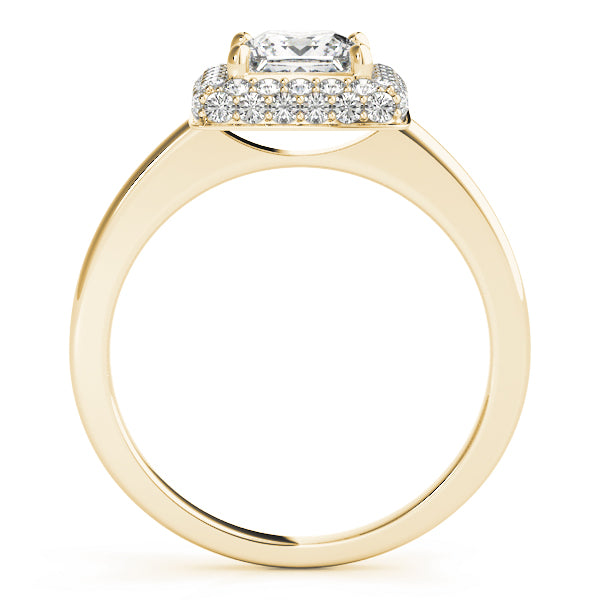 ENGAGEMENT RINGS HALO SQUARE & CUS