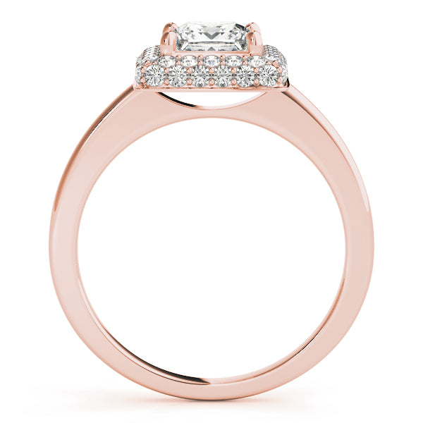 ENGAGEMENT RINGS HALO SQUARE & CUS