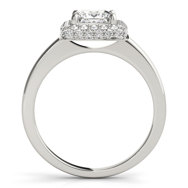 ENGAGEMENT RINGS HALO SQUARE & CUS