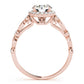 ENGAGEMENT RINS HALO ROUND