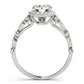 ENGAGEMENT RINS HALO ROUND