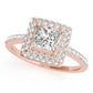 ENGAGEMENT RINGS HALO SQUARE & CUS