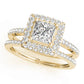 ENGAGEMENT RINGS HALO SQUARE & CUS