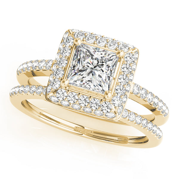 ENGAGEMENT RINGS HALO SQUARE & CUS