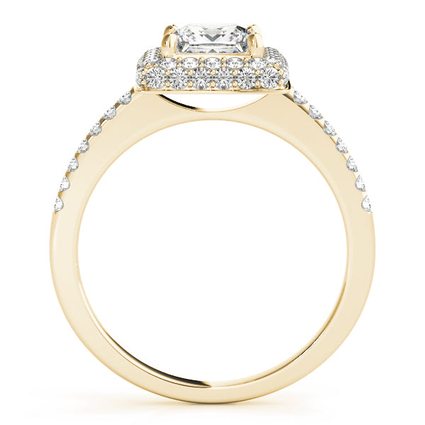 ENGAGEMENT RINGS HALO SQUARE & CUS