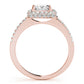 ENGAGEMENT RINGS HALO SQUARE & CUS