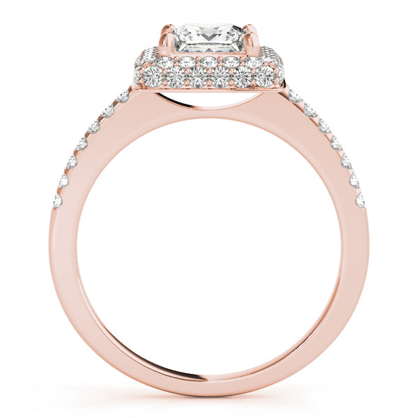 ENGAGEMENT RINGS HALO SQUARE & CUS