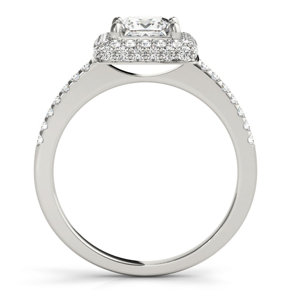 ENGAGEMENT RINGS HALO SQUARE & CUS