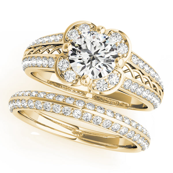 ENGAGEMENT RINGS HALO ROUND