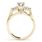 3-Stone Round Engagement Ring
