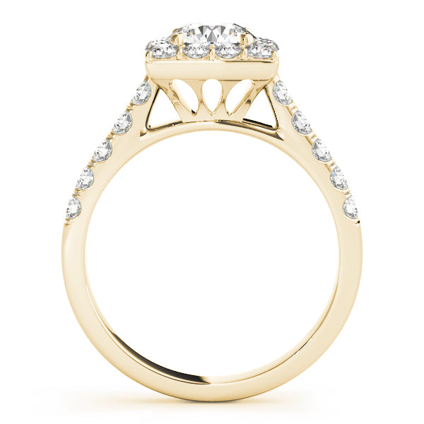 ENGAGEMENT RINGS HALO ROUND