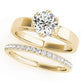Solitaire Double Prong Engagement Ring