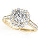 ENGAGEMENT RINGS HALO SQUARE & CUS
